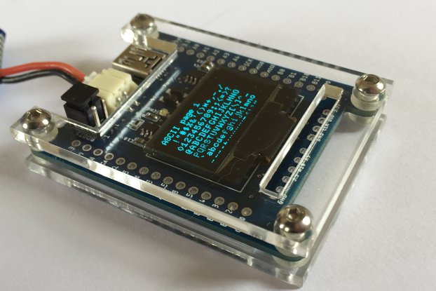 STM32F103 board with OLED