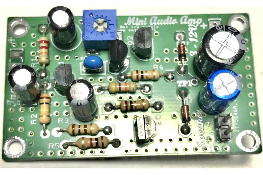 Discrete  Audio Amplifier 1