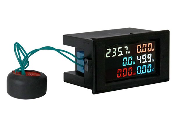 AC Voltage Current Power Frequency Display Meter