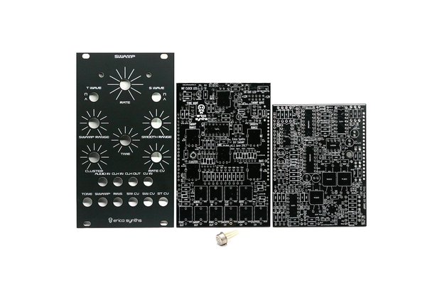 Erica Synths Swamp PCBs, Panel and 1100CK2 IC