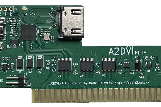 A2DVI v4.4 digital video card for Apple II