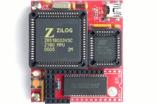 MinZ-U - Z180 System at 33 or 36 MHz with 512 KB