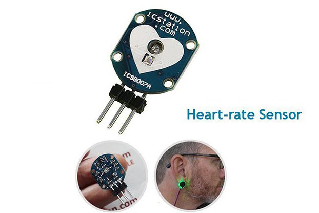 Pulse Heart-rate Sensor Module for Arduino(3554)