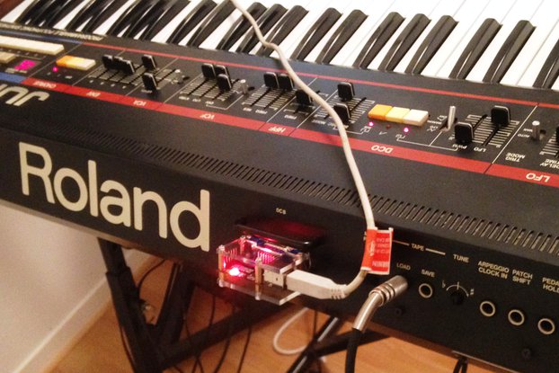 USB MIDI DCB adaptor for Roland Juno 60