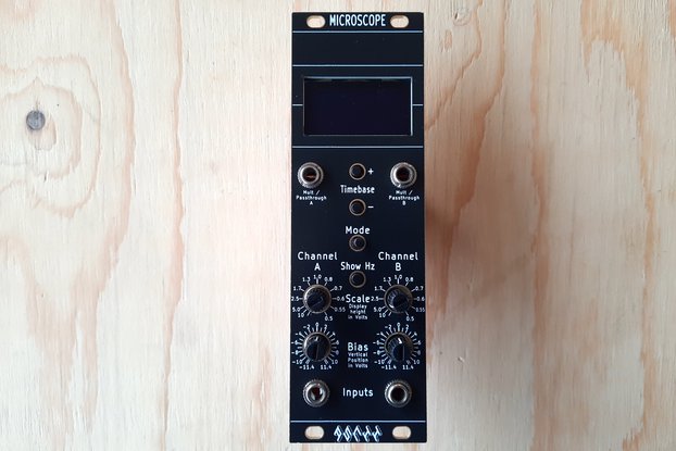 MicroScope - Eurorack oscilloscope module Kit- 8HP