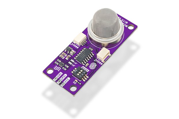 Air quality sensor MQ135 breakout with easyC