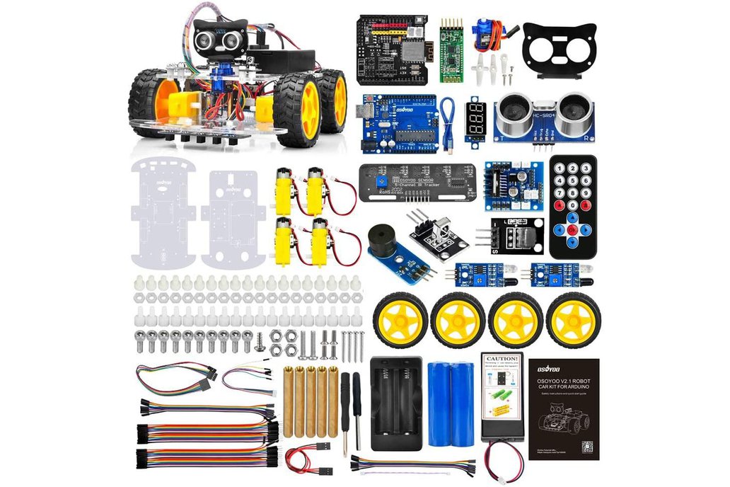 OSOYOO Robot Car V2.1 for Arduino(Open Box) 1