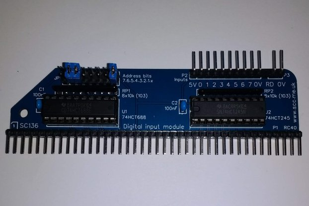 SC136 RCBus-40pin Digital Input Kit for RC2014
