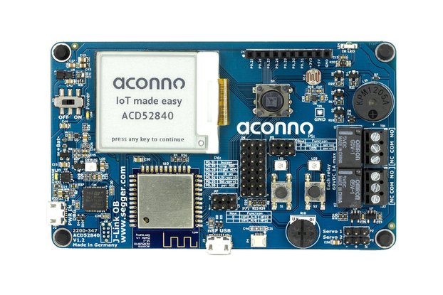 IoT Dev Board ACD52840 : BT smart, Sensorik & more