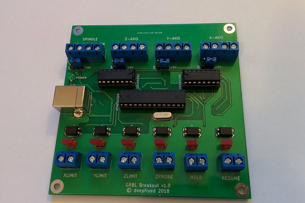 Arduino GRBL 3-Axis breakout board