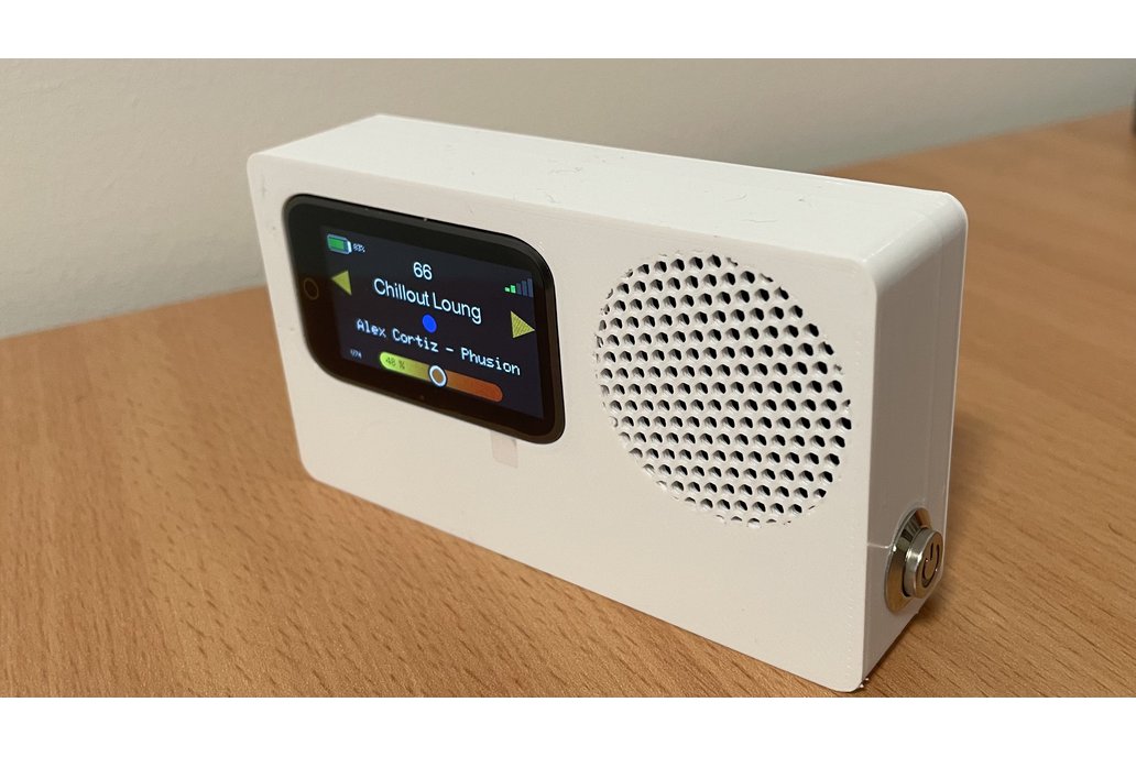 Compact Internet Radio with Touch Screen V4 1