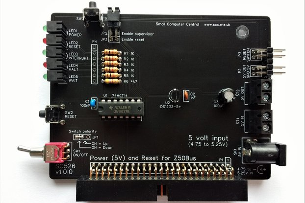SC526 Power and Reset Card Kit for Z50Bus