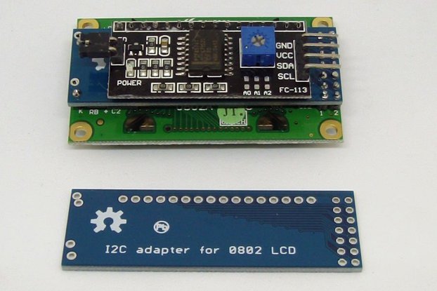 0802 LCD I2C Adapter