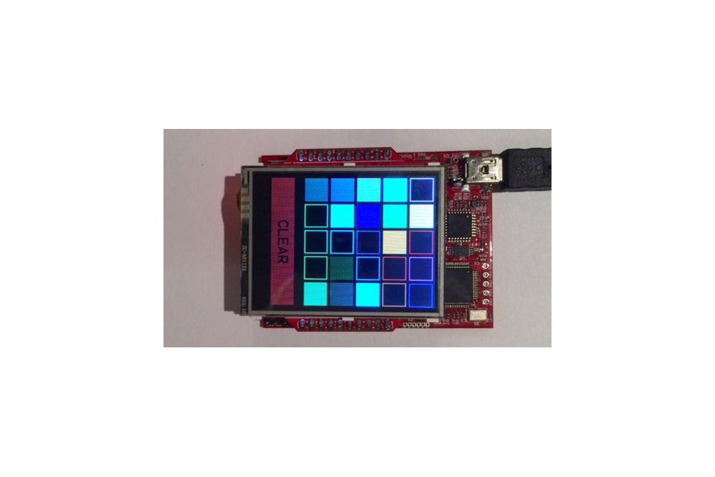Color LCD BoosterPack with Touch panel 1