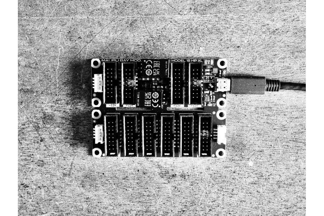 Mini Eurorack Power Supply Buss Board 41 W USB-C 1