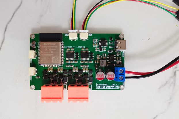 Dual-Channel ESP32 BLDC Motor Driver