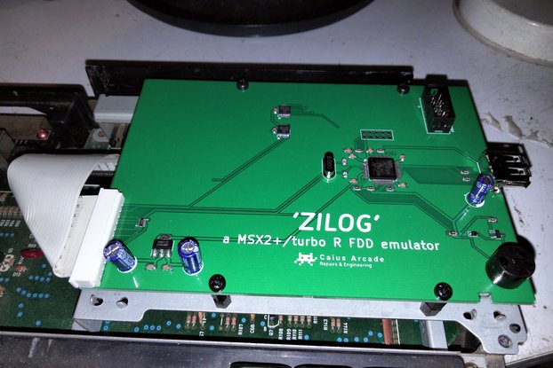 'ZILOG' - MSX2+/turbo R internal FDD emulator