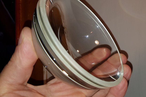 Meniscus Lenses – Ø120mm, F≈400mm, H=54mm