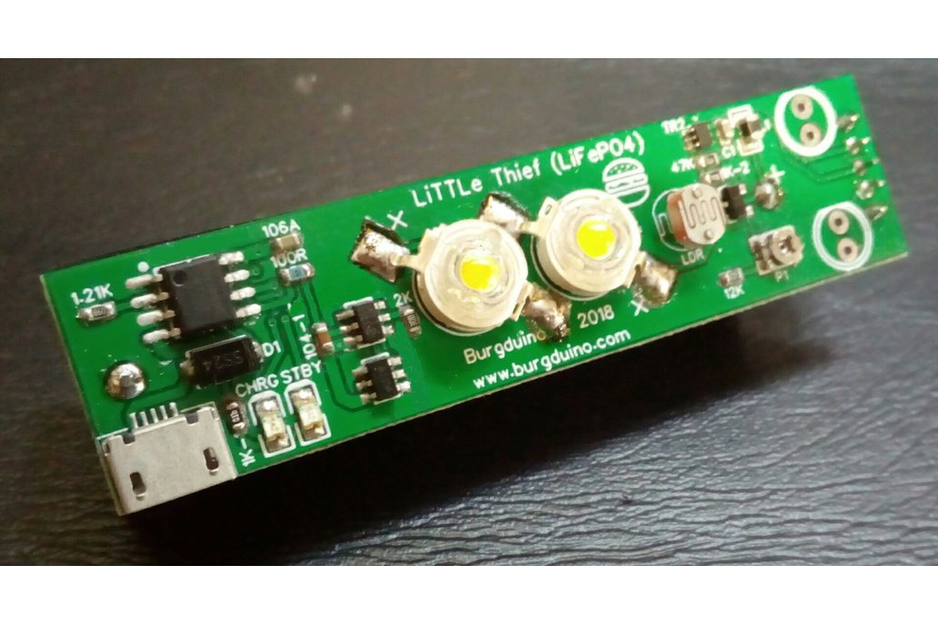 LiTTLe Thief Lithium Joule Thief Night Light 1