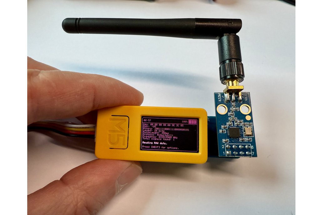 M5StickC PLUS2 NRF24/CC1101 Dev Board 1