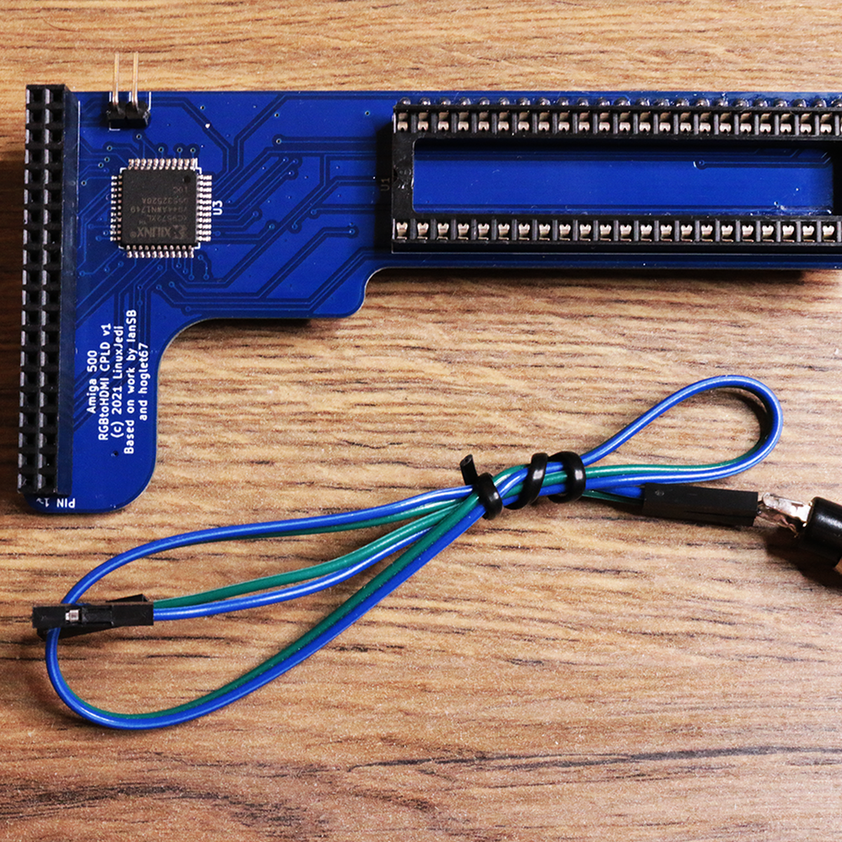 HDMI CPLD 500 for Raspberry Pi A500 from RetroFletch on Tindie
