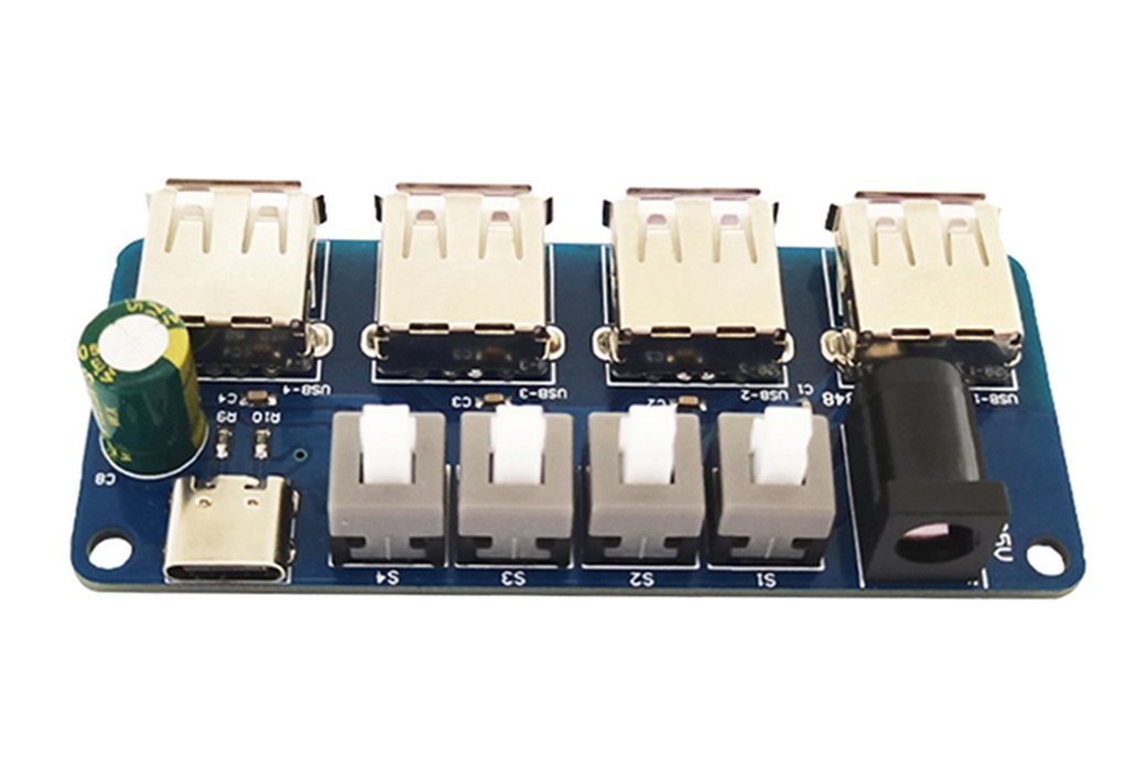 4-Port USB Interface Power Expansion Module 1
