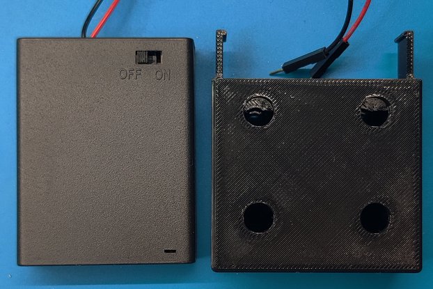 AAA Battery Pack Holder/Mount