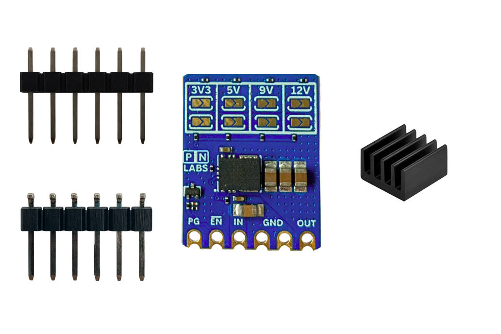 NanoBuck: 3.3, 5, 9, 12 V Adjustable Regulator 1