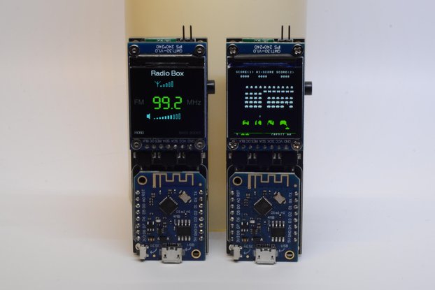 ESP8266 Space Invaders Radio DIY Kit