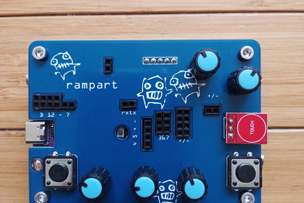 Rampart - Arduino synth explorer kit