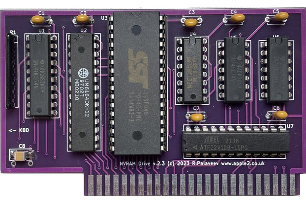ProDOS NVRAM Drive 512kB v2.3 for Apple II