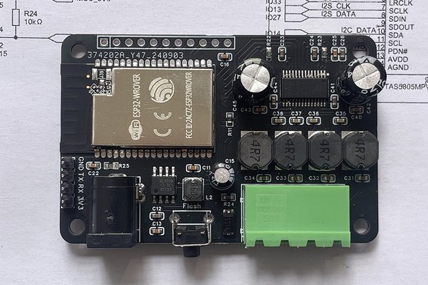 SmartAmp Esphome High-Fidelity Class-D Amplifier