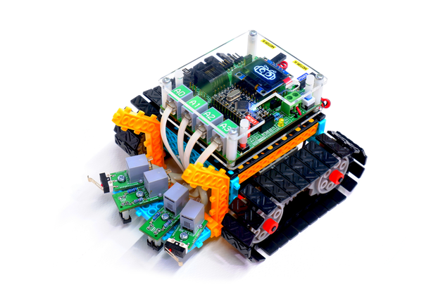 ROBOSTEP: Arduino Robot Kit with Block Programming