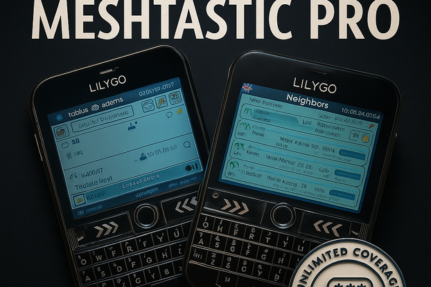 Meshtastic T-Deck LoRa - Encrypted Messaging