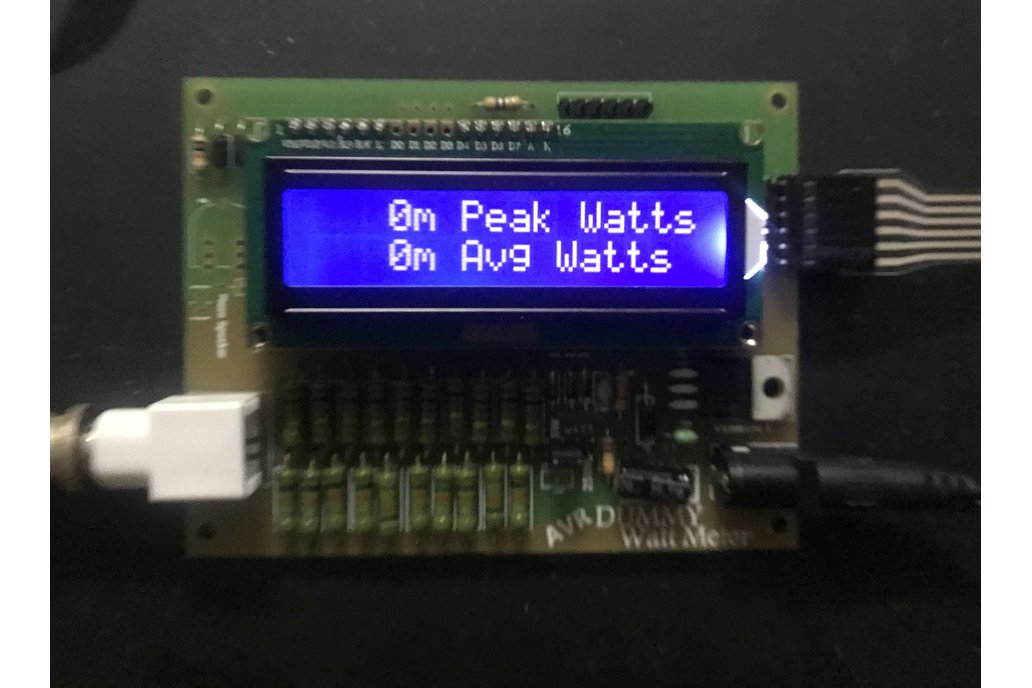AVR Dummy Load Watt Power Meter 1