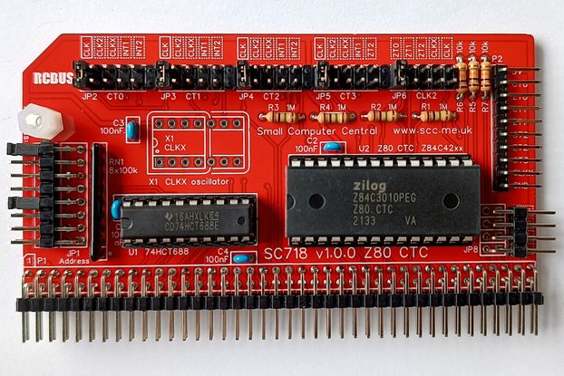 SC718 RCBus Z80 CTC Module Kit