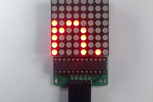 MAX7219 8*8 Dot Matrix Display Module(11102)