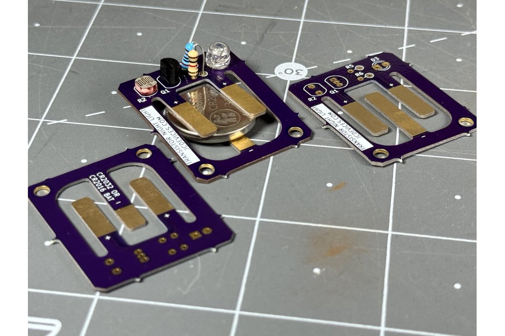 Light Sensitive Transistor Night Light 1