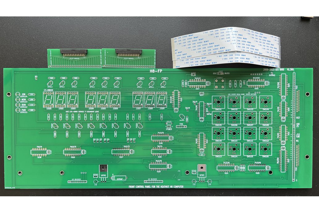 H8 FRONT PANEL (PCB w/backplane adapters) 1