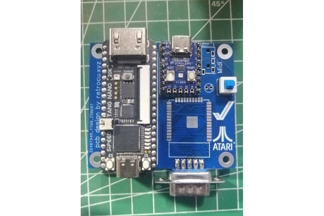 Nanomig, Tang Nano Fpga Board, Amiga and Atari ST 1