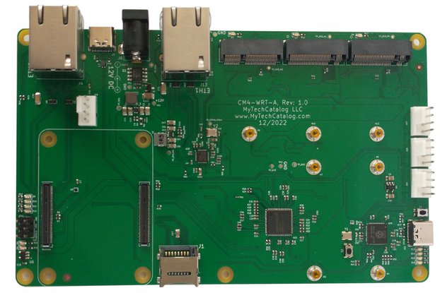 RPi CM4 Router Baseboard with NVME