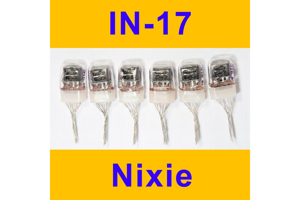 IN-17 NEW NOS NIXIE TUBE SMALL RARE USSR INDICATOR 1