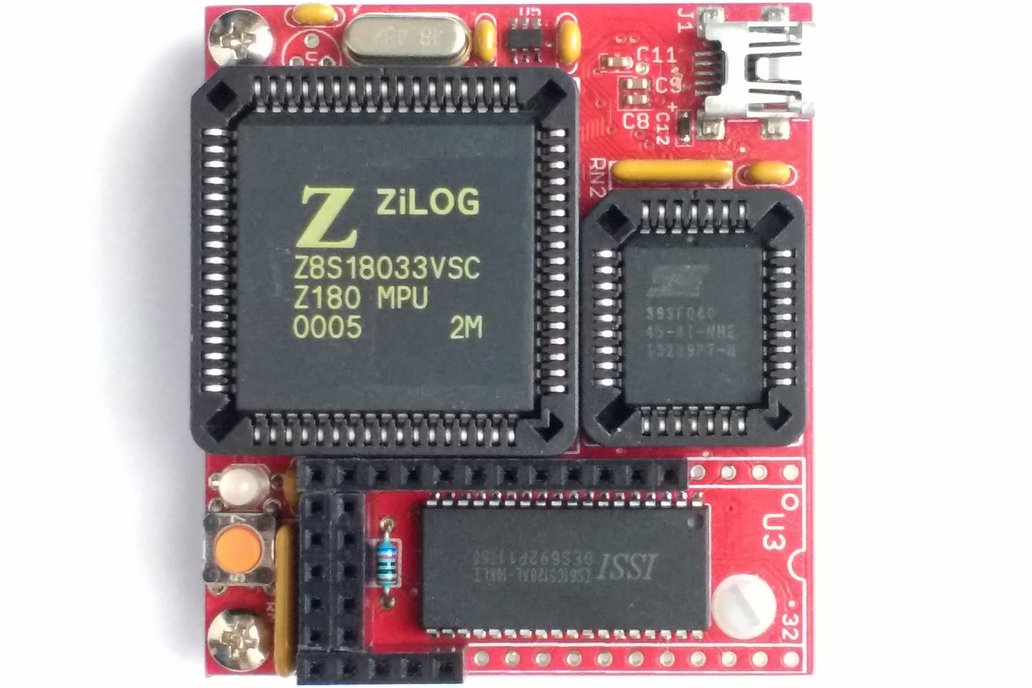 MinZ-U - Z180 System at 33 or 36 MHz with 512 KB 1