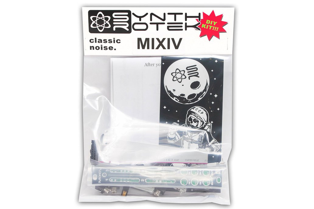 MIXIV - 4 Channel Mixer Eurorack Kit 1