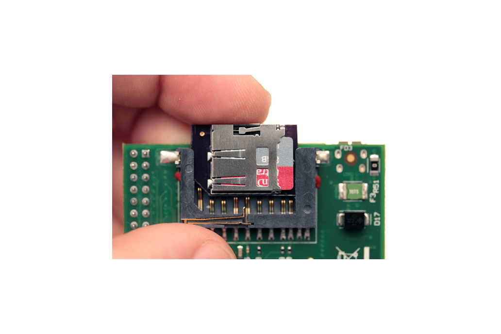 pIO microSD Adapter for Raspbery Pi 1