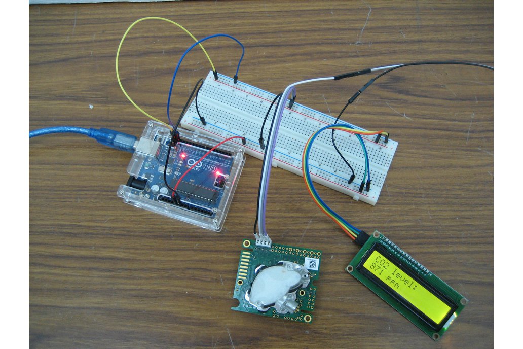 Arduino CO2 kit 2: sensor, LCD screen, cables 1
