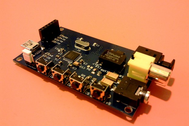 PCM2706 USB DAC with S/PDIF and I2S interface
