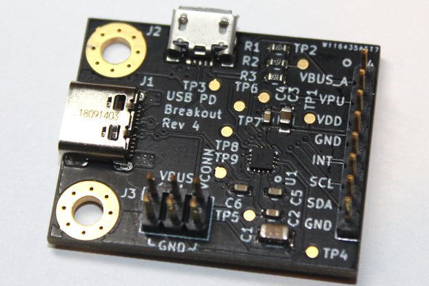 USB-C Power Delivery PHY Breakout Board