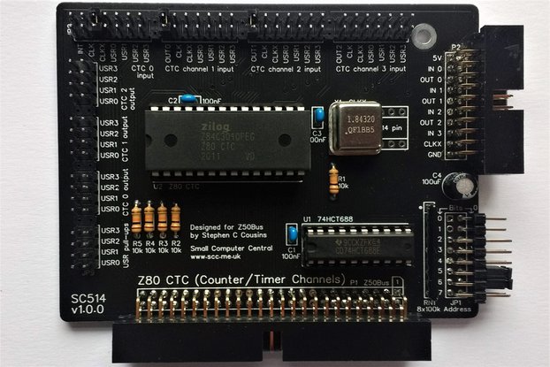 SC514 Z80 CTC Card Kit for Z50Bus