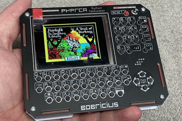 Calculator style PICOZX spectrum Handheld Computer